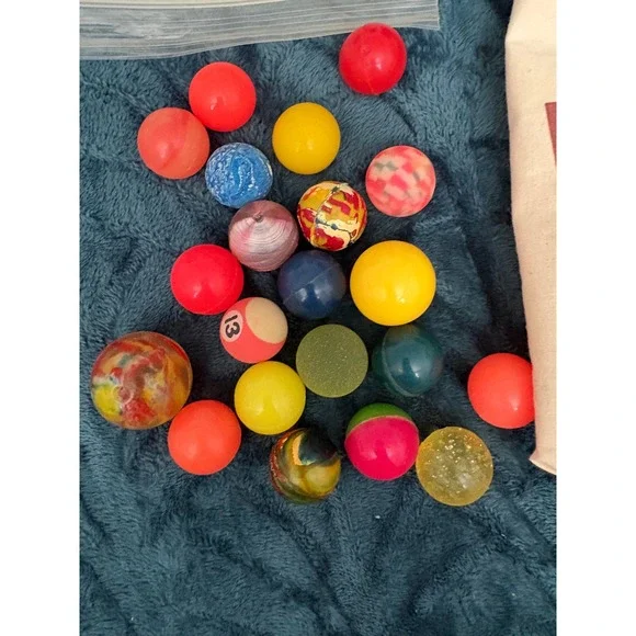 Vintage Disney Mickeys Candy Company Bag with Jacks and Bouncy Balls Lot - Picture 6 of 7